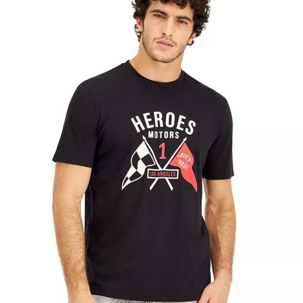 Heroes Motors Men's Flagged T-Shirt